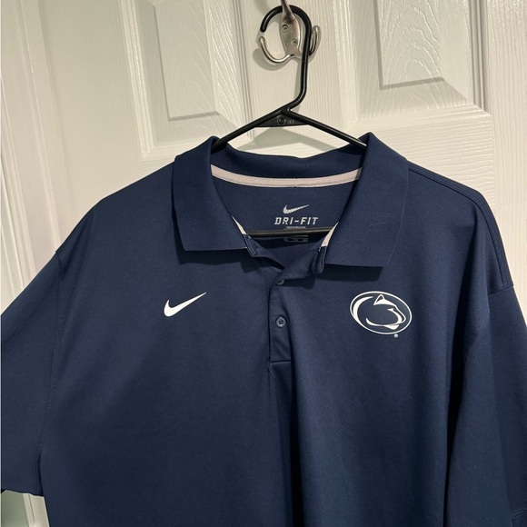 Nike Penn State Nittany Lions Dri-Fit Polo Men XXL PSU Navy - Picture 4 of 7